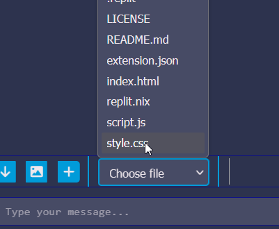 A screenshot describing the feature titled Open files